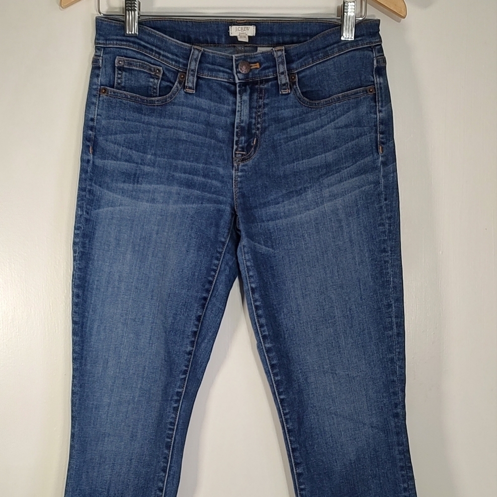 J Crew Women's Stretch Skinny Blue Jeans